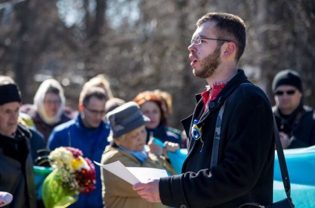 Акция прошла 9 мая в Симферополе в парке Гагарина