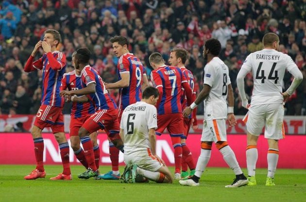 &quot;Бавария&quot; вернула &quot;Шахтер&quot; с небес на землю