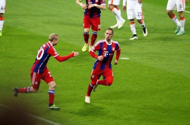 &quot;Бавария&quot; в матче с &quot;Шахтером&quot; показала атакующую мощь
