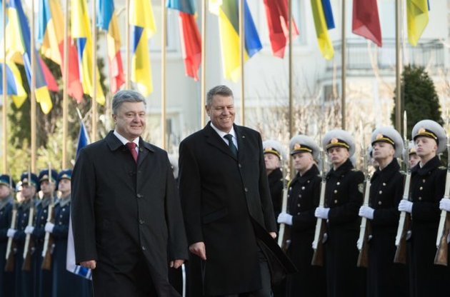 У Києві відбулася зустріч президентів України та Румунії