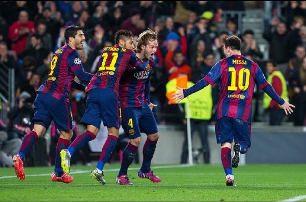 "Барселона" не оставила шансов "Манчестер Сити" в ответном матче 1/8 финала