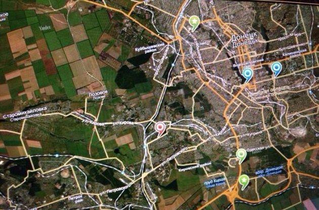 Партизаны осуществляли деятельность в четырех районах Донецка