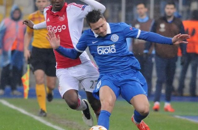 "Днепр" добился необходимого результата в Амстердаме