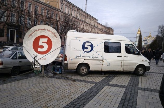 Украинские каналы возобновили вещание в зоне АТО