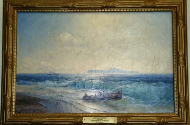 Иван Айвазовский "Морской вид с островом"