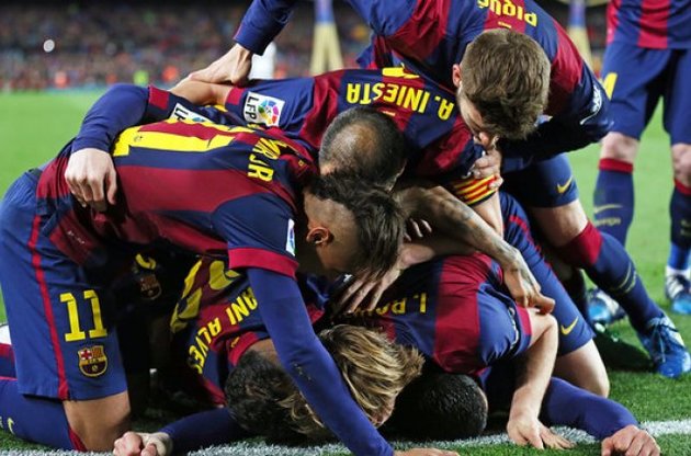 &quot;Барселона&quot; одолела ПСЖ на домашнем стадионе и вышла в полуфинал