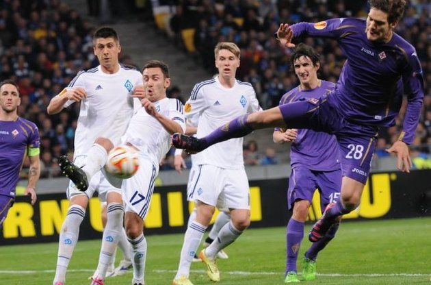 &quot;Динамо&quot; проиграло &quot;Фиорентине&quot; в борьбе и в атакующих действиях