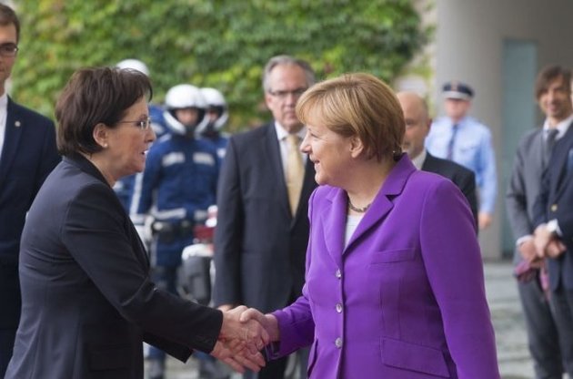 Меркель и Копач не нашли предпосылок для отмены санкций против РФ