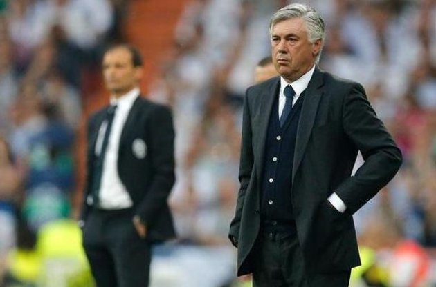 Карло Анчелотті програв своєму співвітчизникові Массімо Аллегрі