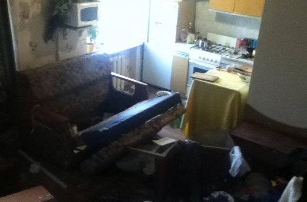 Квартиру журналіста розгромили