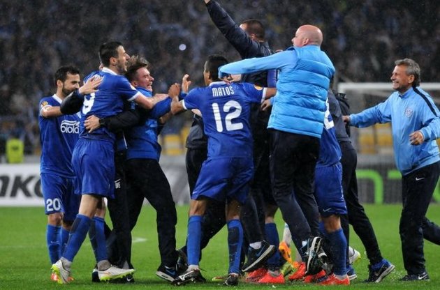 "Дніпро" обіграв "Наполі" в Києві 1:0