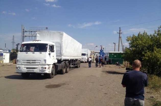 27-й російський "гумконвой" прибув на Донбас