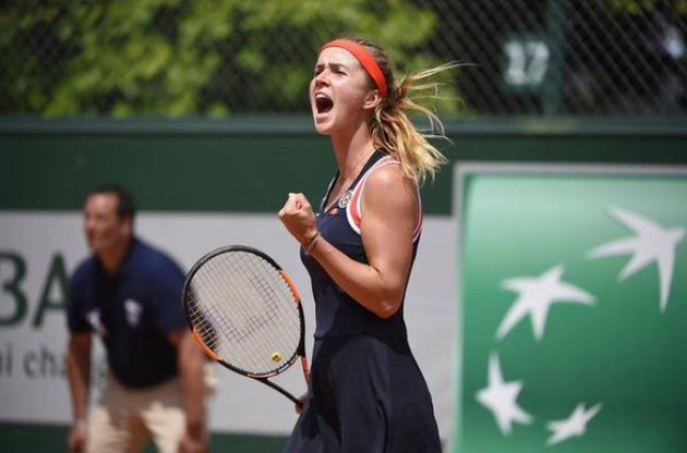 Свитолина обыграла соперницу в трех сетах