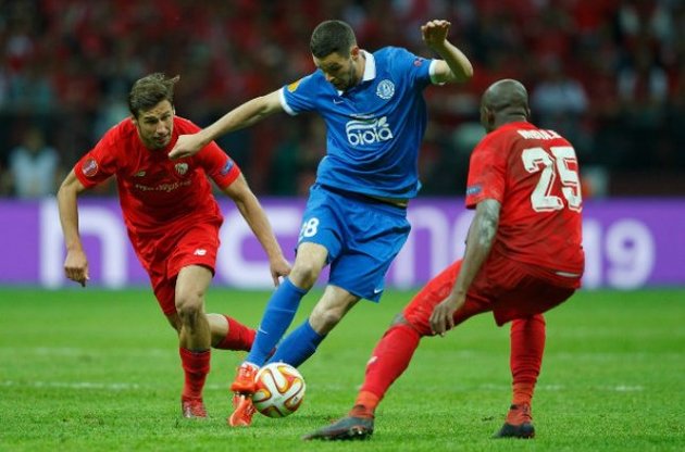 "Дніпро" активно провів кінець другого тайму фіналу Ліги Європи