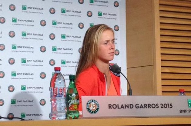 Элина впервые играла в четвертьфинале Ролан Гаррос