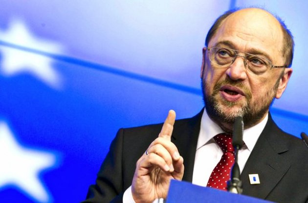 Мартін Шульц проінформував посла Росії при ЄС Володимира Чижова