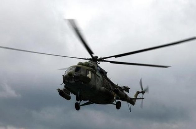 Опубліковано відео зі збитого бойовиками українського вертольота