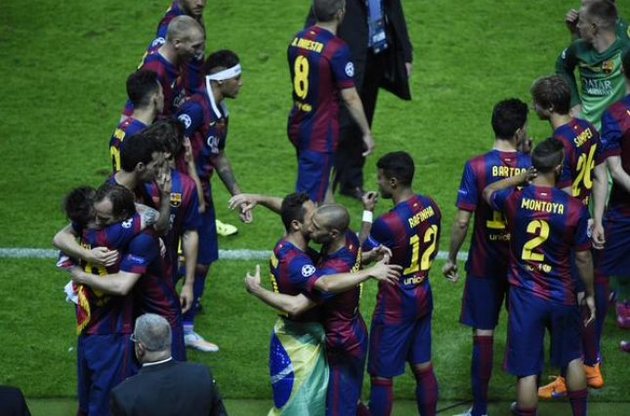 Каталонці святкують &quot;золотий хет-трик&quot;