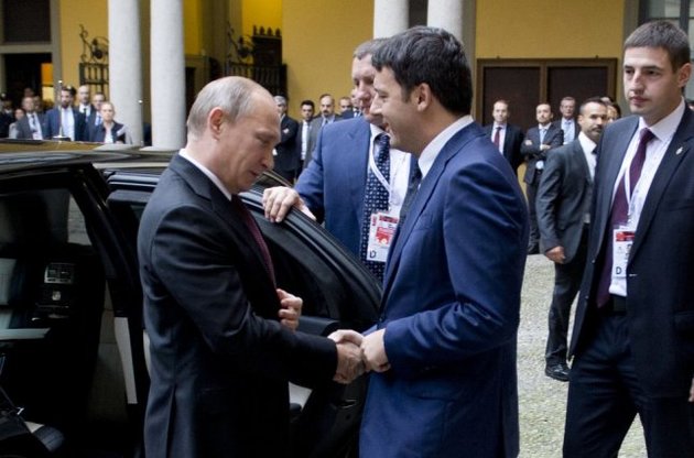 Путін перевіряє західну єдність по Україні, заграючи з Італією – Times