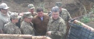 Порошенко рассказал, когда в Донбассе закончат возводить укрепления