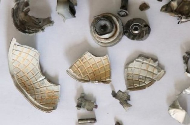 Осколки от взрывного устройства у дома Путилова