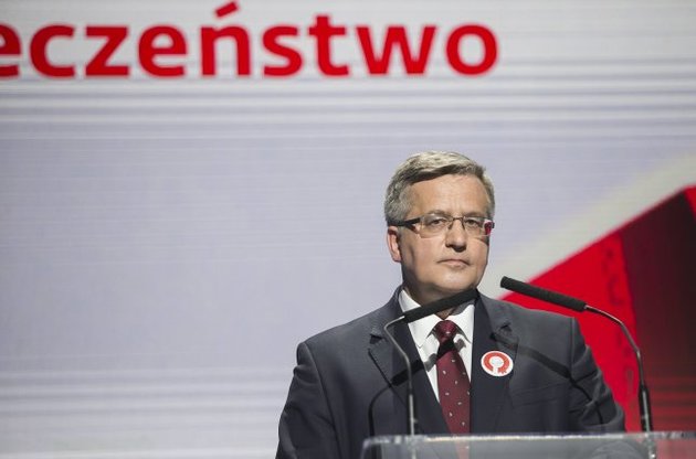 Партия Коморовского теряет популярность. Иллюстрация