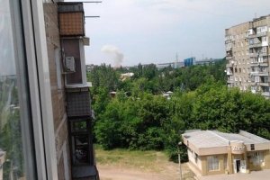 На півночі Донецька прогримів черговий вибух - очевидці