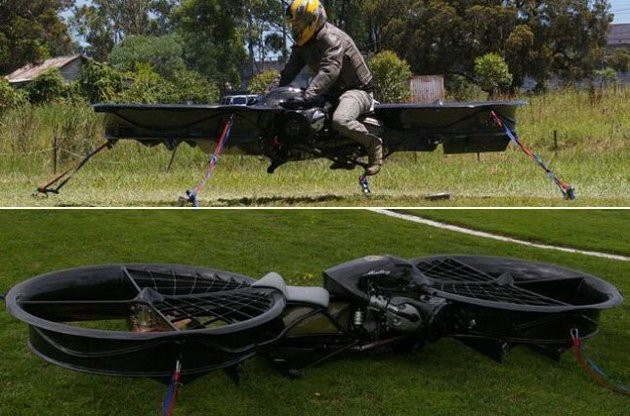 Пентагон розробляє революційний літальний апарат для військових Hoverbike