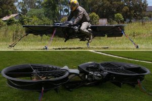 Пентагон разрабатывает революционный летательный аппарат для военных Hoverbike