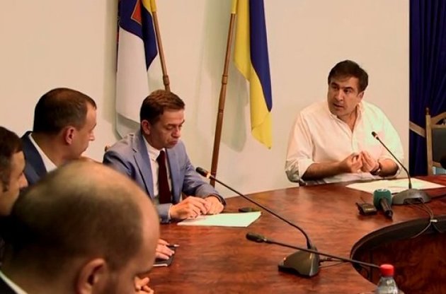 Саакашвили - прокурорам Одессы: Вы занимаетесь рэкетом и терроризируете бизнес