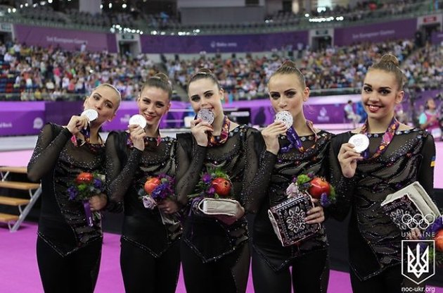 Команда гімнасток виграла дві нагороди