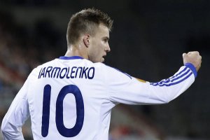 УЄФА назвав Ярмоленка найкращим гравцем останнього чемпіонату України