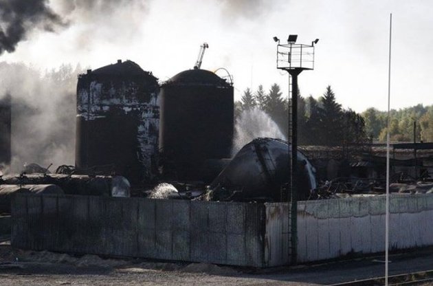 Умер еще один пострадавший от пожара на нефтебазе под Киевом