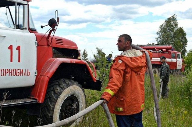 Ліквідовано три вогнища торф'яних пожеж
