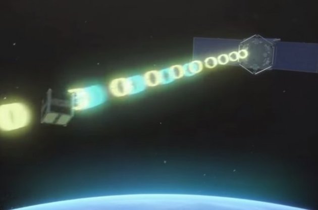 Швейцарские ученые поймают спутник с помощью гигантского Пакмана