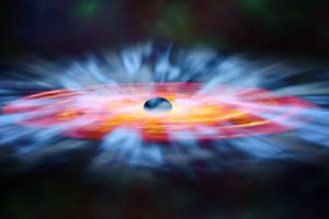 Космологи обнаружили пять сверхмассивных черных дыр