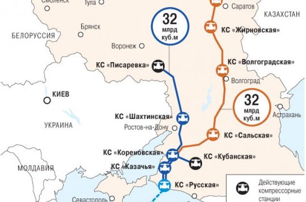 Партнери "Газпрому" в замішанні від його мінливих планів будівництва "потоків" - Ъ
