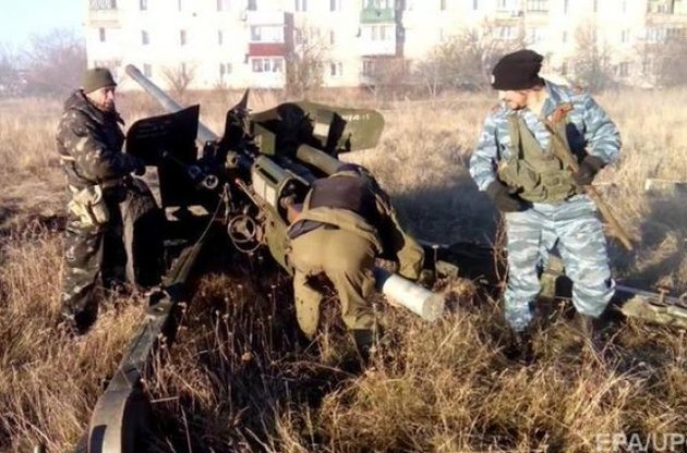 В зоне АТО боевики из минометов и "Градов" обстреляли украинские позиции