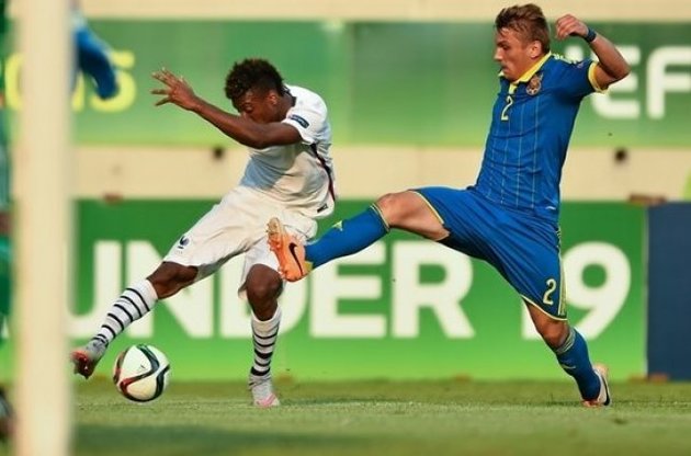 Украинцы пропустили от французов трижды