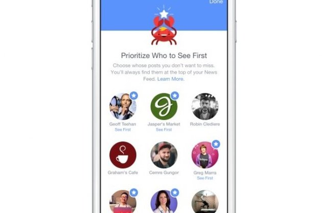 Нова стрічка новин на Facebook