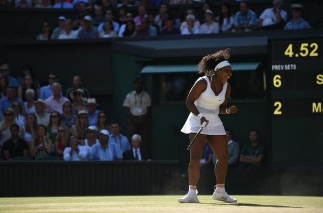 Уильямс 17 раз подряд обыграла Шарапову