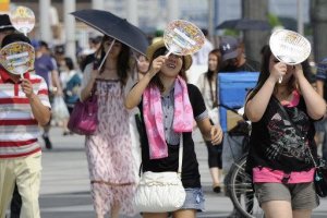 Жертвами аномальной жары в Японии стали 14 человек