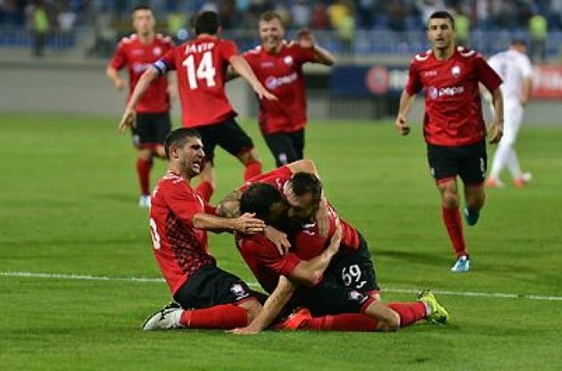 Лига Европы: экс-игрок "Карпат" принес победу "Габале", Тимощук проиграл, но прошел дальше