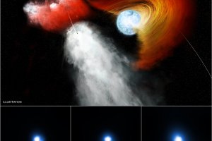 Исследователи NASA обнаружили звезду с "дырявым" газовым диском