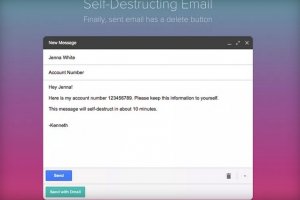 Теперь в Gmail можно отправлять письма с таймером самоуничтожения