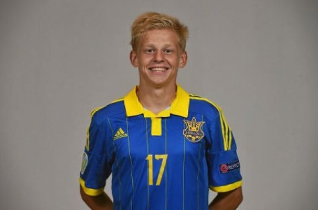 Зинченко летом играл за сборную Украины U-19