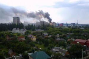 В Научно-исследовательском институте Харькова произошел пожар