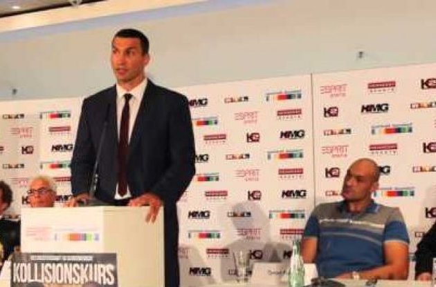 Кличко і Ф'юрі бачилися 21 липня