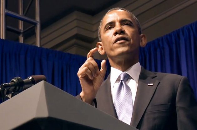 &laquo;Я дійсно думаю, що я дуже хороший президент. Думаю, якщо б я брав участь у виборах, я б переміг &ndash; але я не можу!&raquo; - сказав Обама