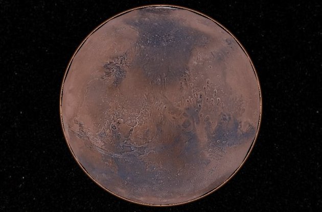 NASA cделало снимок замерзших ущелий на поверхности Марса